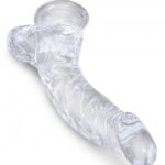 5 Inch Cock with Balls Transparant