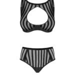 Petitenoir Set out of high neck underwired bra and brief L