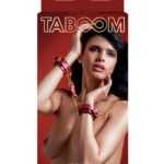 Antrankiai BDSM žaidimams Taboom, Raudoni