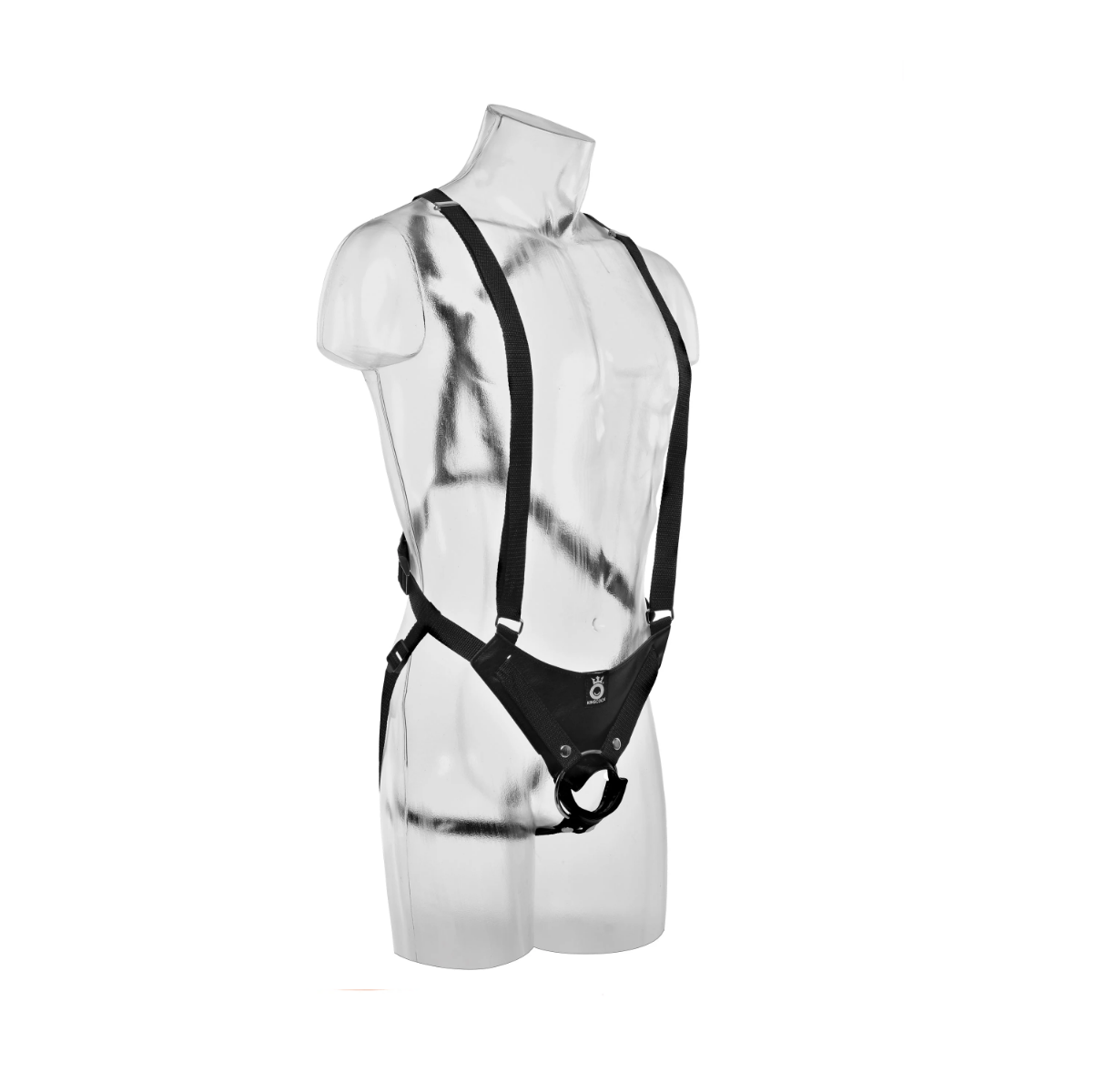 King Cock 30 cm Hollow Strap-On Suspender System