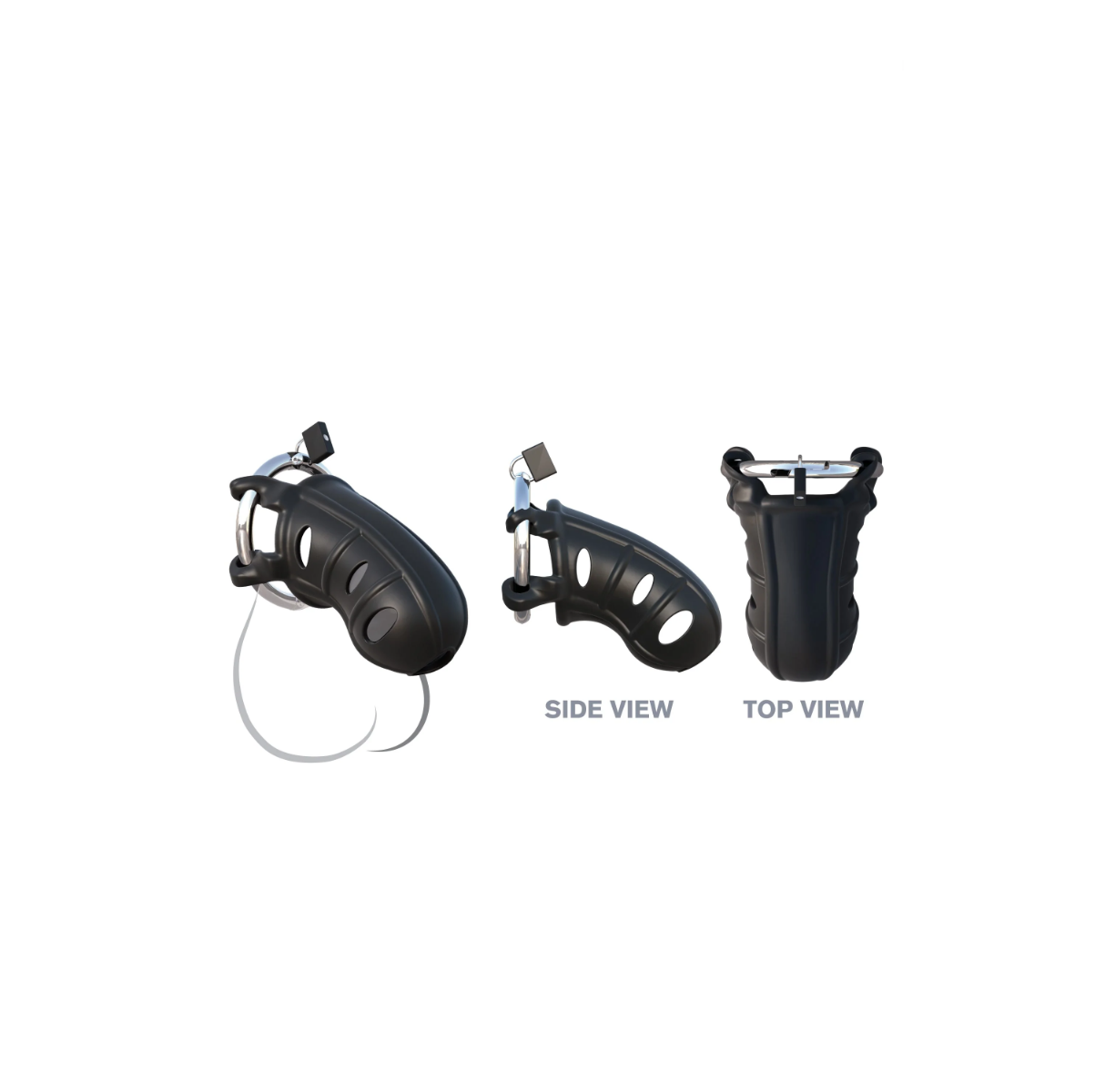 Fantasy C-Ringz - Hardcore Silicone Cock Blocker
